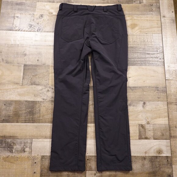 Duluth Trading Flexpedition Lined Pants Women's Size 12x33 Black Straight Leg - Picture 10 of 12